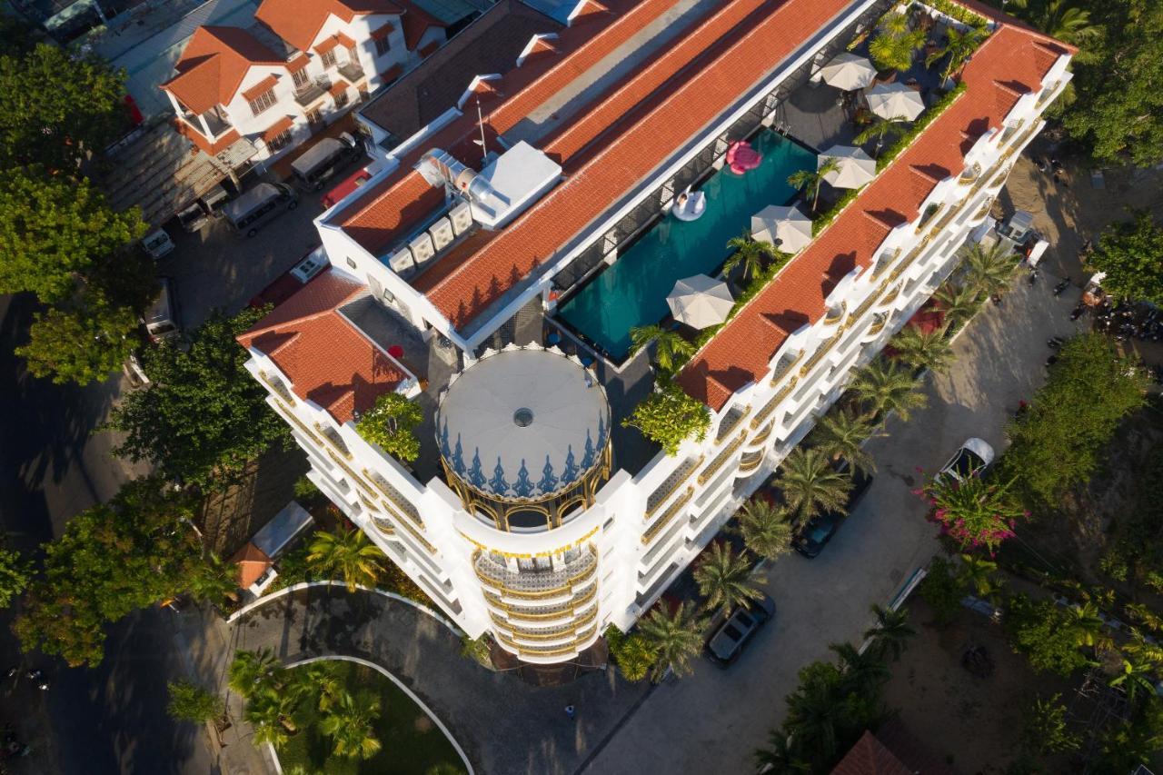 Grand Sunrise Palace Hoi An- A Luxury Indochine Hotel & Spa Luaran gambar Aerial view of the hotel