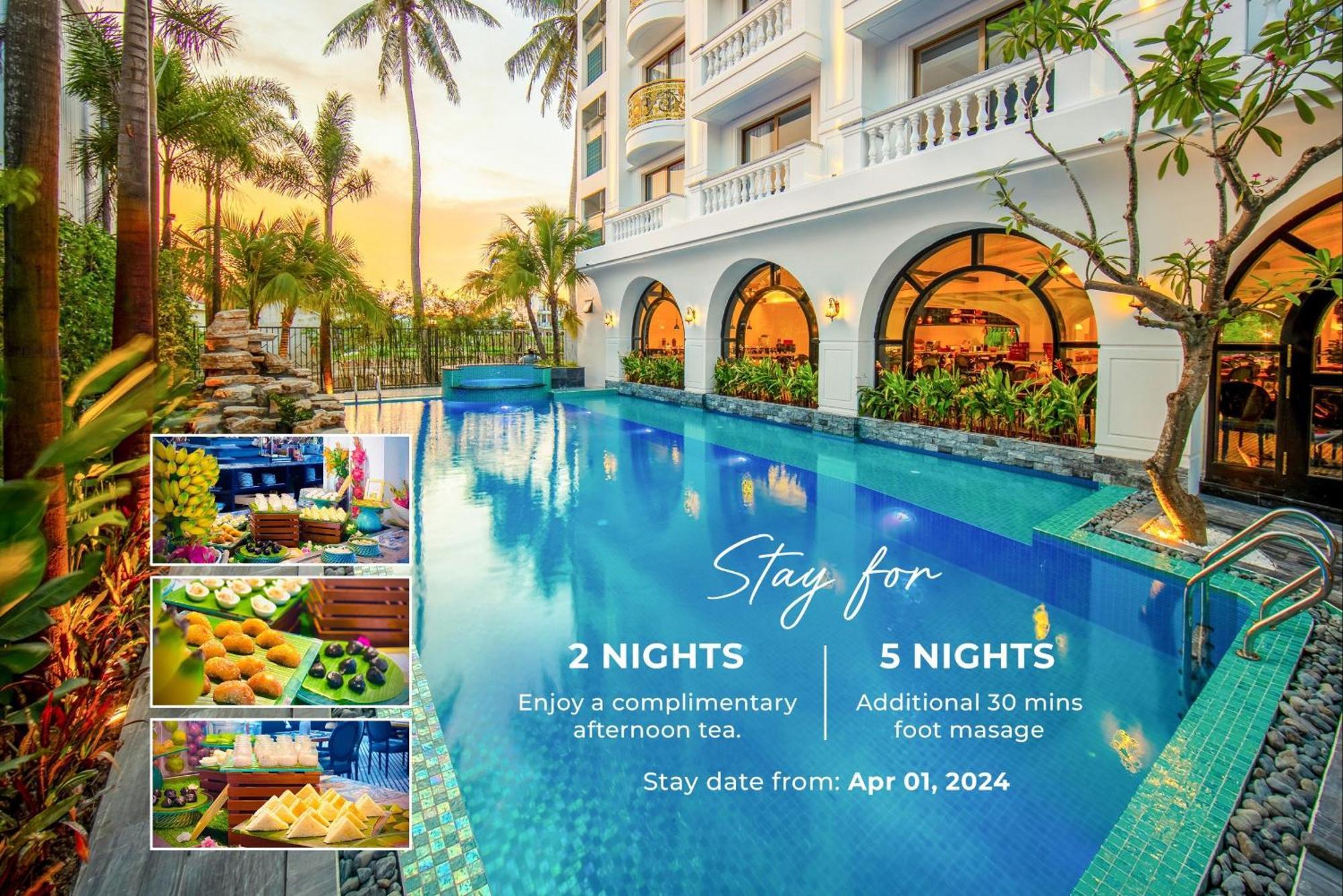 Grand Sunrise Palace Hoi An- A Luxury Indochine Hotel & Spa Luaran gambar A travel poster