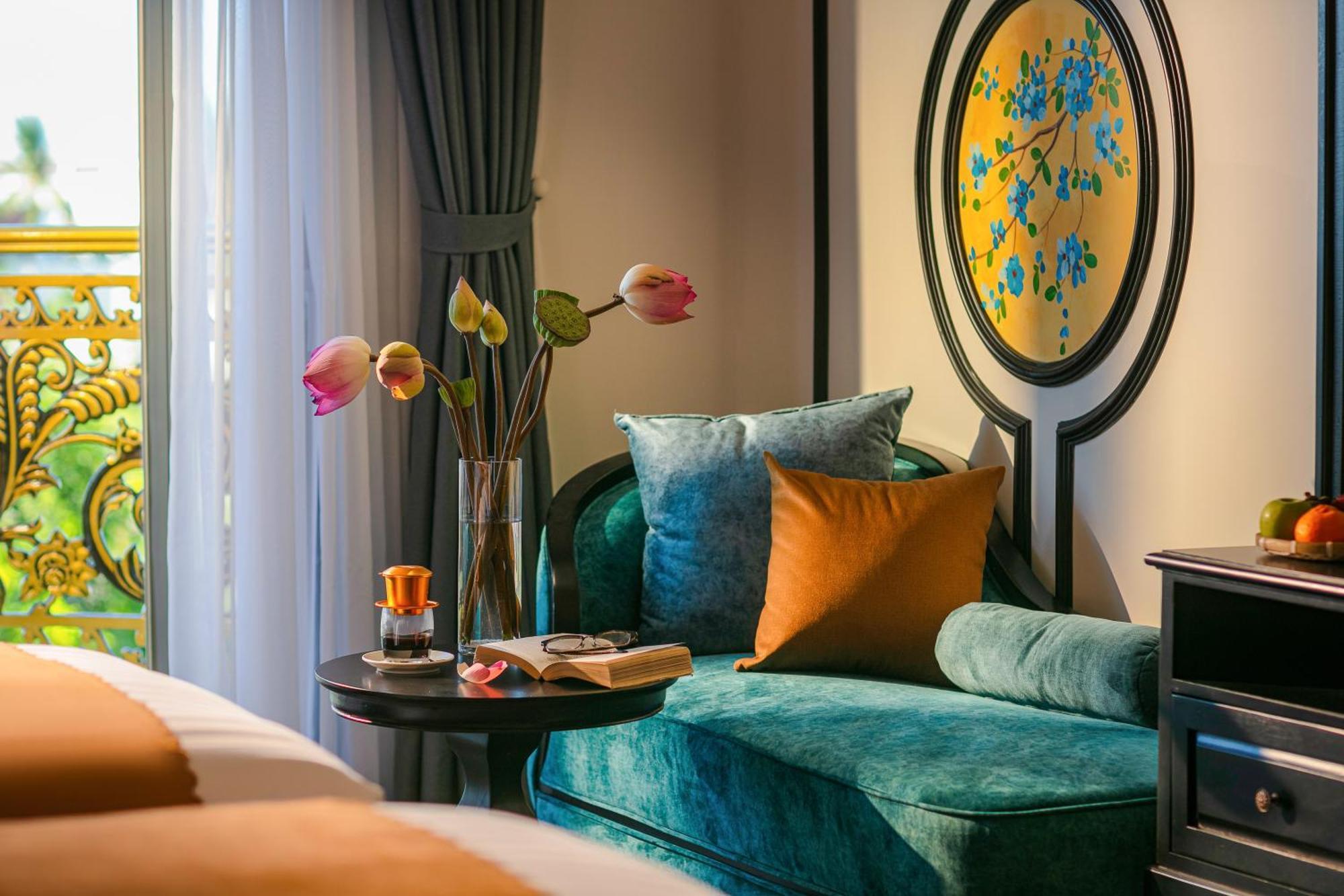 Grand Sunrise Palace Hoi An- A Luxury Indochine Hotel & Spa Luaran gambar Deluxe Room
